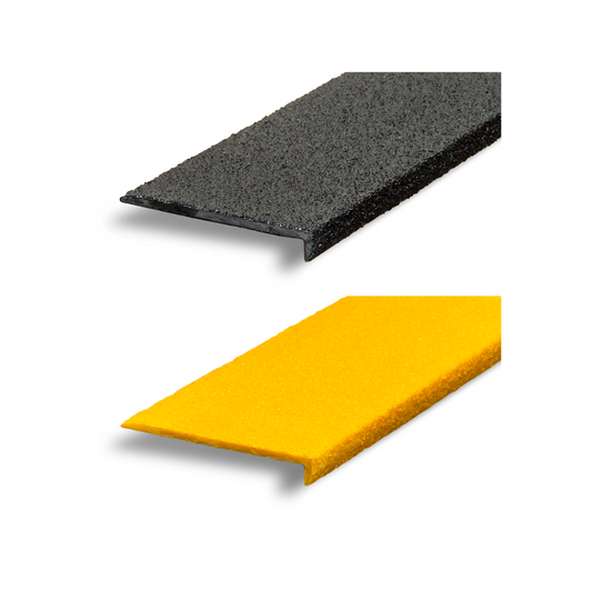 Stair Nosing – Fibreglass – Black-Yellow