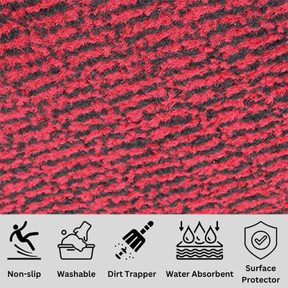 Dust Control Floor Mat Red - Indoor and Outdoor L42