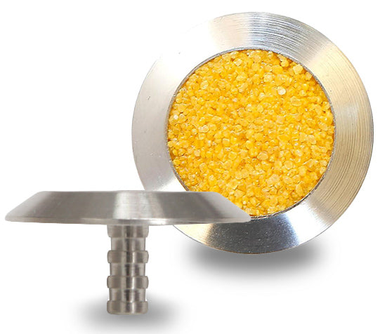 Tactile Indicator Studs – Stainless Steel / Yellow Carb