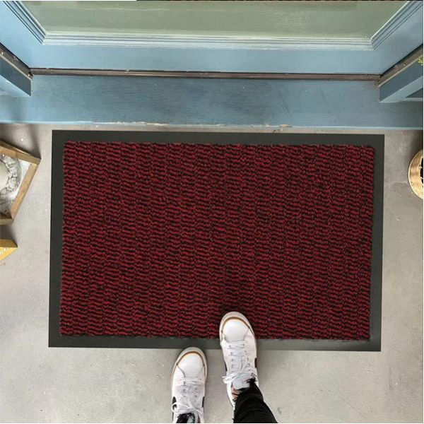 Dust Control Floor Mat Red - Indoor and Outdoor L42