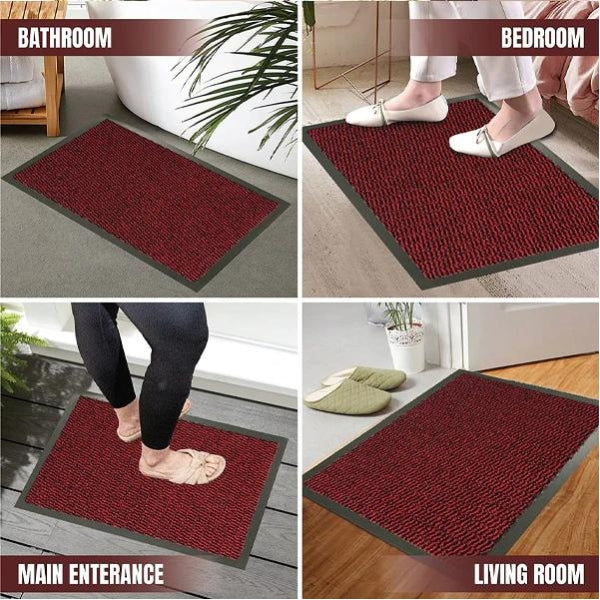 Dust Control Floor Mat Red - Indoor and Outdoor L42