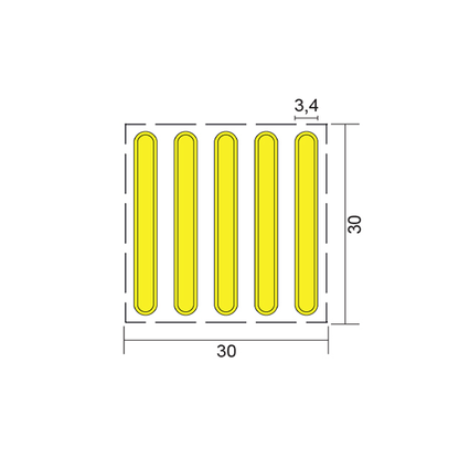 Tactile TPU Directional Bar 28cm - Ground Surface Indicators